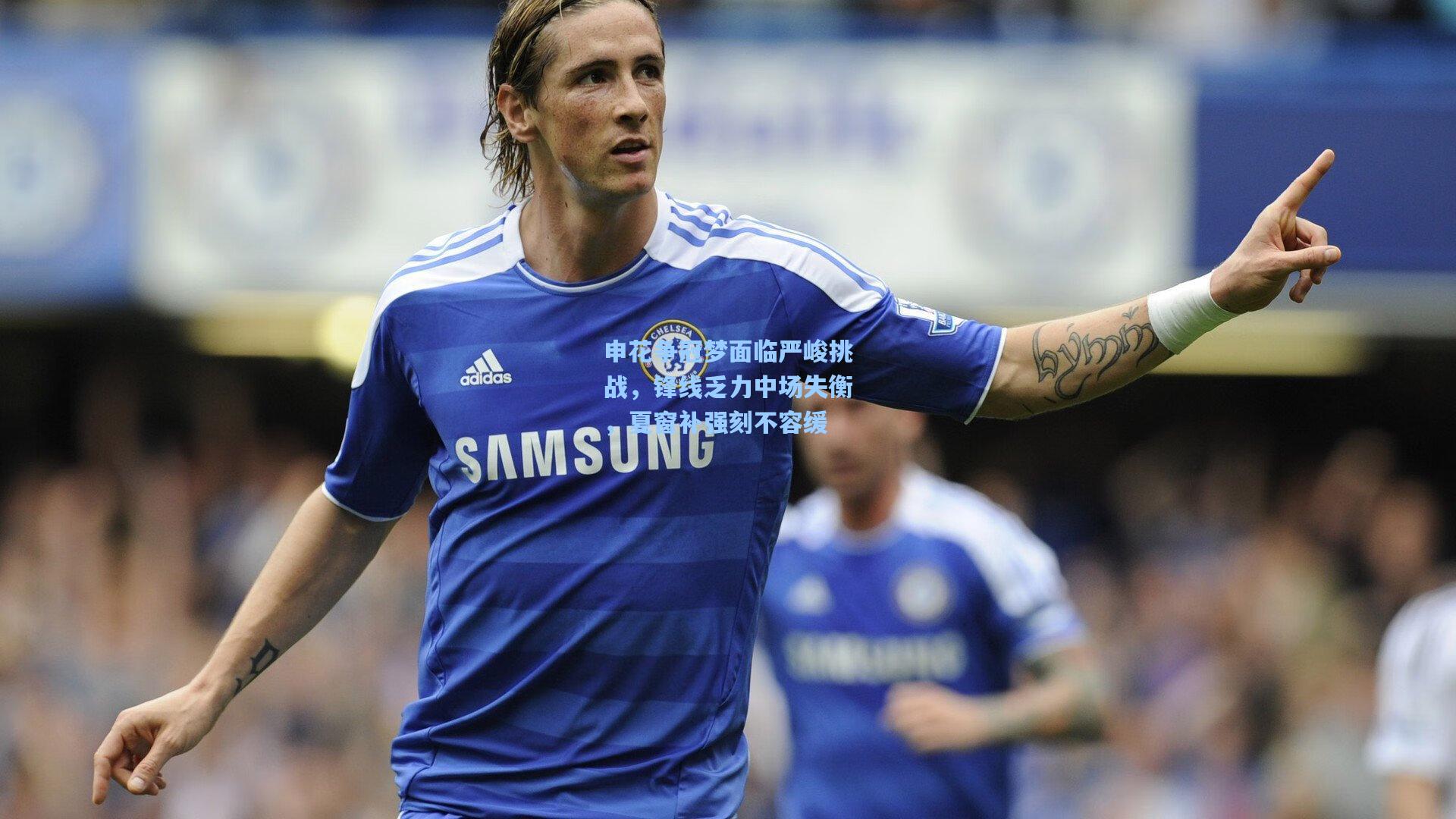 申花争冠梦面临严峻挑战，锋线乏力中场失衡，夏窗补强刻不容缓